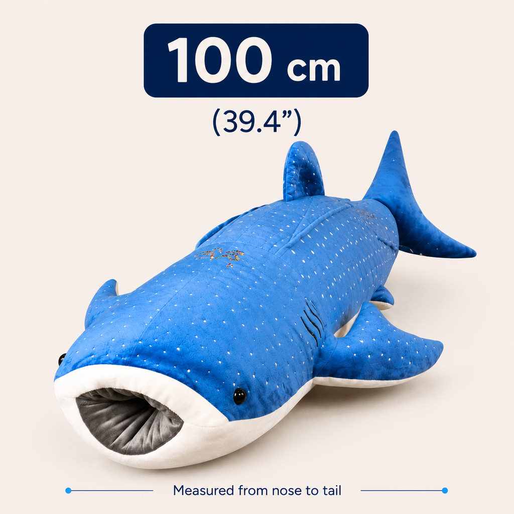 Whale shark plush 100 cm size
